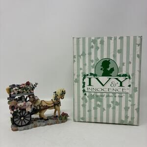 Ivy & Innocence - The Tinker's Wagon 05198 Original Box 1998 Vintage Horse Drawn